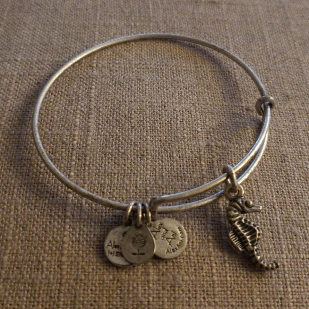 Alex and Ani Seahorse Bangle